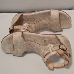 Bed Stu Sable Nectar Size 7 Flat Leather Sandals